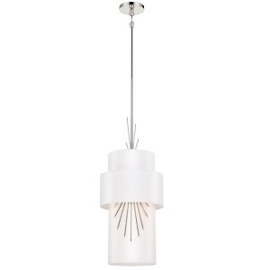 George Kovacs Lighting Gramercy 1 - Light Pendant in  Polished Nickel - 1 of 1
