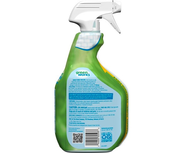 Green Works Original Fresh Bathroom Cleaner Spray - 30oz