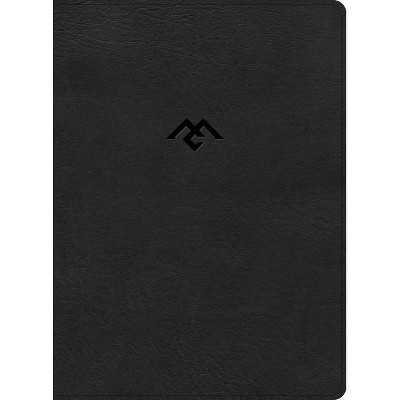 CSB Men of Character Bible, Black Leathertouch - by  Csb Bibles by Holman & Gene A Getz (Leather Bound)