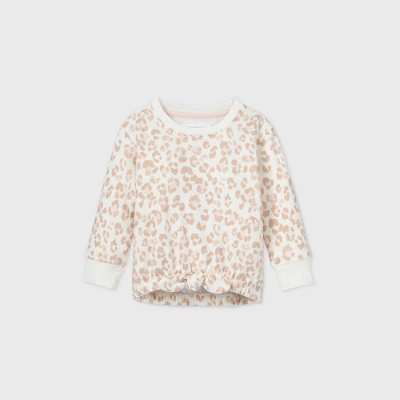 toddler leopard sweatshirt