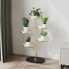 Plant Stand Indoor 5 Tier Plant Stands For 5 Plants Corner Plant Stand Tiered Plant Stands Interleaved Branch Design Tall Planter Holder Shelf - image 4 of 4