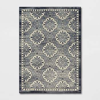 Kenbridge Persian Border Tile Print Mushroom Rug - Threshold™