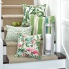 On Course Verte Square Throw Pillow - Pillow Perfect: Cotton Fabric, Indoor Use, Weather & Fade-Resistant - 3 of 4