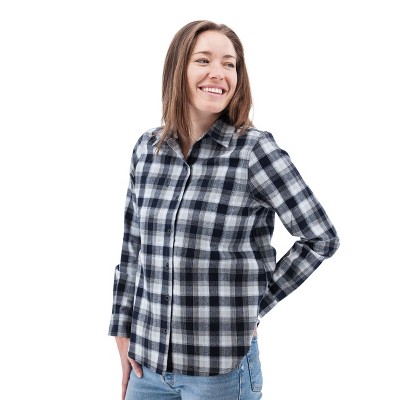 Old Ranch Brands Women's Salina Organic Plaid Shirt