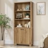 Sauder 71" 5 Shelf Rosedale Ranch Bookcase Timber Oak - 3 of 4