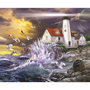 Sunsout Stormy Coast 1000 pc Jigsaw Puzzle 31926 - 1 of 4