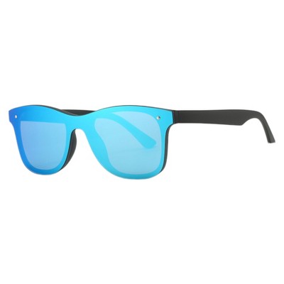 Anna-Kaci Unisex Classic Square Frame Sunglasses with UV400 Protection and Lightweight Design for Casual Look