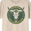 Yellowstone EST 1886 Crew Neck Short Sleeve Women's Natural T-shirt - 2 of 3