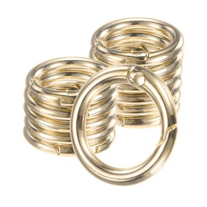 Unique Bargains Metal Spring O Rings Zinc Alloy Durable Multipurpose Lightweight Buckle 5/8 Inch - 1 of 4