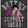 Breast Cancer Betty's Support Squad Womens Graphic T Shirt Tees Brisco Brands - 2 of 4