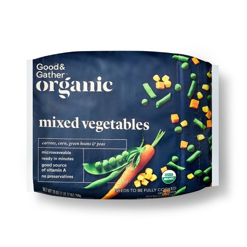 Organic Frozen Mixed Vegetables - 28oz - Good & Gather™ : Target