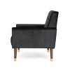 Sapphtopaz 1pc Accent Chair with Tufted Back Lounge Chair Living Room Chair Comfy Chair for Living Room Bedroom Studio - 2 of 4
