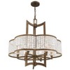 Livex Lighting Grammercy 6 - Light Chandelier in  Hand Painted Palacial Bronze - 3 of 4