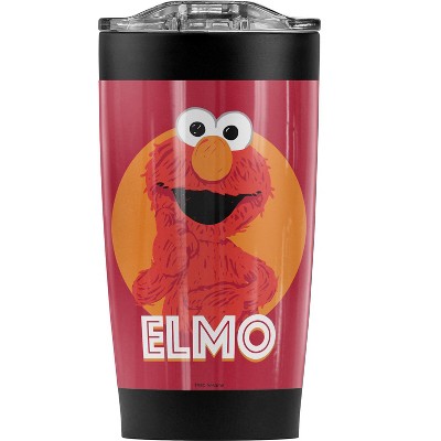 Sesame Street Elmo Scribble Steel Tumbler 20oz Coffee Travel Mug
