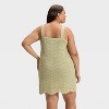 Women's Crochet Mini Shift Dress - A New Day™ - 2 of 3