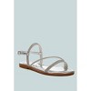 Bawley Rhinestone Strappy Flat Sandals Women - 3 of 4