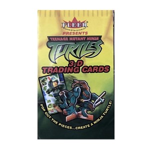 Fleer Corp Teenage Mutant Ninja Turtles 3D Trading Cards | One Random - 1 of 4