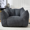 Aukfa Bean Bag Sofa Chair - Ultra-Comfortable Square Lazy Chair for Adults, Soft Premium Fabric for Living Room, Bedroom & Game Room - 4 of 4
