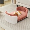 Dog Couch Bed Puppy Sofa Bed, Elevated Pet Sofa with Removable Mattress Cover, Indoor Furniture for Small Dogs, Cats, Puppies-Cuddlewood - 3 of 4