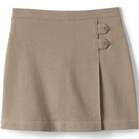 Lands' End School Uniform Kids Plus Knit Skort Above The Knee - 10 ...