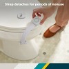 Safety 1st Cabinet Slide Locks 4pk + Outsmart Toilet Lock White - 4 of 4