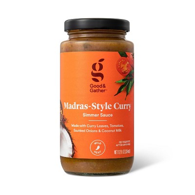 Madras Style Curry Simmer Sauce - 12oz - Good & Gather™ : Target