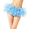 Malco Modes Women’s Puffy Tutu Skirt – Halloween Costume Tulle Underskirt for Ballet, Rave, Festival, and Party Outfits – Orange - 2 of 4