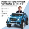 Infans 12V Licensed Mercedes-Benz Kids Ride On Car RC Motorized Vehicles w/ Trunk - 2 of 4
