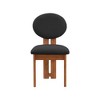 Meridian Furniture,Napa Boucle Fabric Dining Chair, Set of 2 - 3 of 4