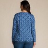 Lands' End Women's Relaxed Supima Cotton T-Shirt - 2 of 4