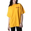 Jurassic Park Logo & Stripes Adult Orange Crew Neck Short Sleeve T-shirt - 2 of 2