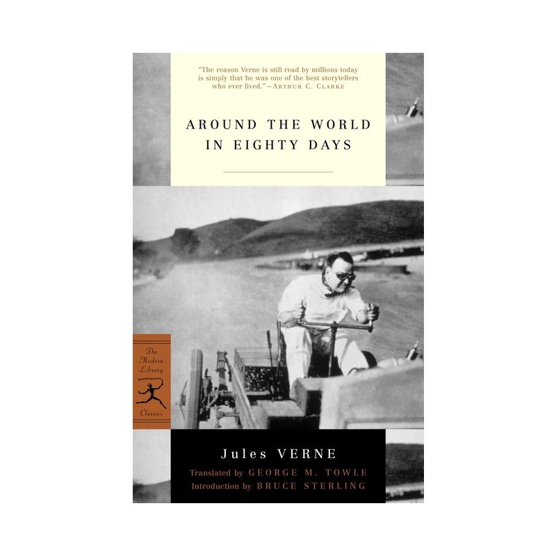 Around the World in Eighty Days - (Modern Library Classics) by  Jules Verne (Paperback), 1 of 2