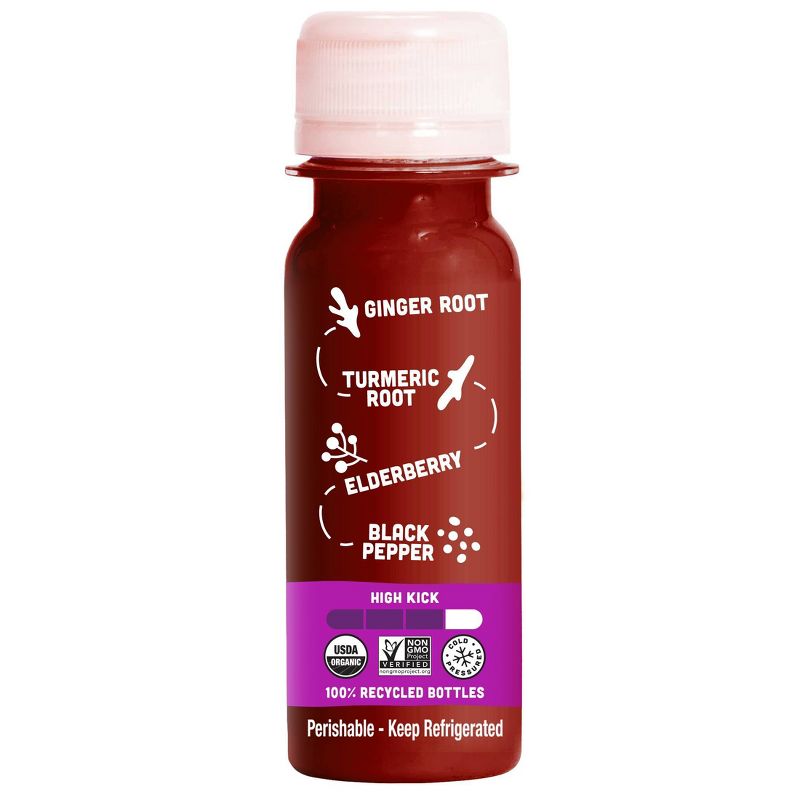 Vive Organic Immunity Boost Elderberry, Ginger &#38; Turmeric Wellness Shot - 2 fl oz, 5 of 6