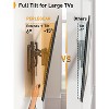 Perlesmith TV Wall Mount Bracket 42"-90" Extend and Tilt TV mount for Most LED LCD Flat Curved Screen TVs - 3 of 4