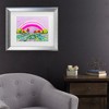 Trademark Fine Art - Ania Zwara  Opera Rose Rainbow Matted Framed Art - 2 of 4