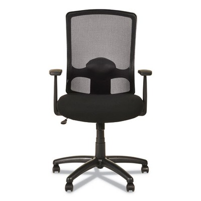 Black Mesh High-Back Swivel Executive Office Chair