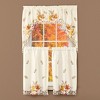 Collections Etc Leaf Embroidered Curtains - 3 of 3