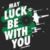 Women's Star Wars X-Wing Starfighter St. Patrick's Day May Luck Be With You T-Shirt - 2 of 4