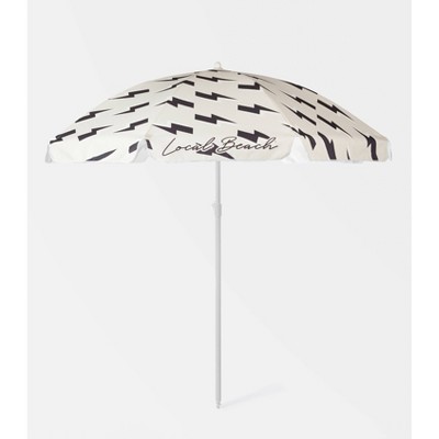 6.5' Lightning Bolt Beach Umbrella - Local Beach