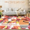 Acekool 5x7 Washable Floral Rug – Ultra-Thin Non-Slip Carpet for Living Room & Bedroom - 4 of 4
