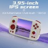 Voacle RG Cube Retro Handheld Game Console , Android 13 System Unisoc T820 Processor 3.95 Inch IPS Touch Screen 16 Million Color RGB Joystick (Gray) - 3 of 4