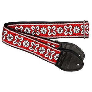 Souldier Greenwich Guitar Strap Red 2 in. - 1 of 3