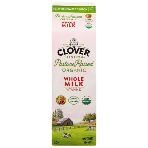 Clover Sonoma Vitamin D Milk - 1qt - image 1 of 1