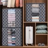 Apex Vanguards 3-Piece Gray Pattern Foldable Closet Storage - 2 of 3