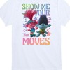 Boys' - Trolls - Poppy and Branch Show Me Your Moves Short Sleeve Graphic T-Shirt - 2 of 4
