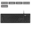 SIIG Industrial Grade Washable & Dustproof USB Multimedia Keyboard JKUS0U11S1 - 2 of 4