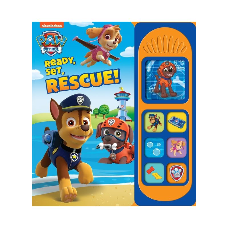 Nickelodeon Paw Patrol: Ready, Set, Rescue! Sound Book - by  Pi Kids (Mixed Media Product), 1 of 2
