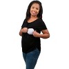 Bamboobies Nursing T-shirt for Breastfeeding - Black - 2 of 4