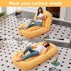 Lycvki Floor Lounge Chair with 5 Adjustable Positions Plush - 3 of 4