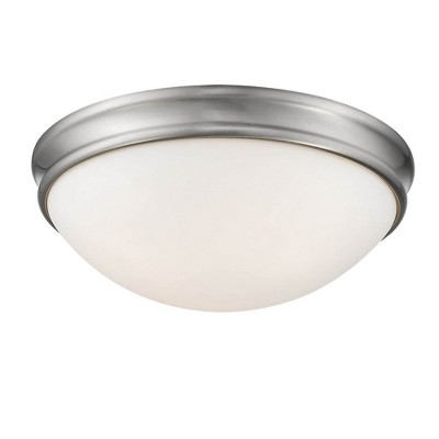 Millennium Lighting 3 - Light Flush Mount in  Brushed Nickel